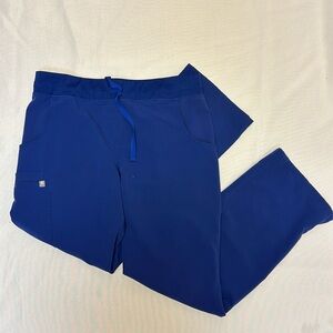 Figs Kade Cargo Scrub Pants Women’s M Deep Royal Blue